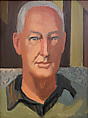 Arthur Bullowa, Fairfield Porter  American, Oil on Masonite