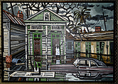 The Deluge V, David Bates  American, Oil on canvas
