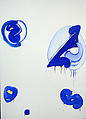 Blue Balls V, Sam Francis  American, Oil on canvas