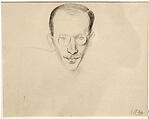 Saul Steinberg, Hedda Sterne  American, Graphite on paper (recto) ; graphite on paper (verso)