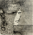 Self-Portrait, Hedda Sterne (American, Bucharest 1910–2011 New York, New York), Pen and black ink and graphite on paper