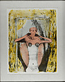 Torso of a Woman, Rufino Tamayo  Mexican, Color lithograph