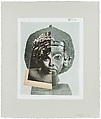 Younger Queen, Lorna Simpson  American, Found photograph and collage on paper