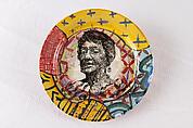 Plate: Alma Thomas, Roberto Lugo American, Glazed ceramics, American