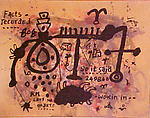 Impromptus, Alan Davie (British, Grangemouth, Scotland 1920–2014 Hertfordshire, England), Portfolio of 16 etchings, title page, box