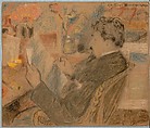 Portrait of Jan Toorop, Georges Lemmen Belgian, Pastel on paperboard