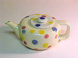 Teapot, Eva Zeisel  American, Glazed earthenware