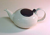 "Town & Country" Teapot, Eva Zeisel  American, Glazed earthenware