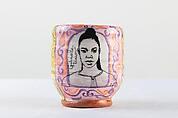 Portrait Cup: Gabrielle Union, Roberto Lugo American, Glazed ceramics, American