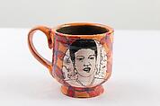 Portrait Cup: Henrietta Lacks, Roberto Lugo American, Glazed ceramics, American