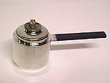 Burner with holder, Josef Hoffmann  Austrian, Silver