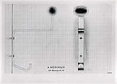 Design for a Clothes Hook, Andor Weininger American, born Hungary, Graphite on graph paper