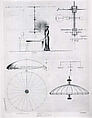 Design for Reversible Lamp, Andor Weininger American, born Hungary, Graphite with traces of crayon on graph paper