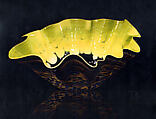 Verdant Green Black Macchia with Sulphur Lip Wrap, Dale Chihuly  American, Glass