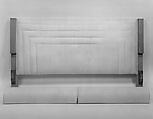 Headboard, Robert Gruen American, Maple and vinyl