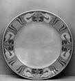 Plate, Georges de Feure French, Porcelain
