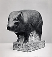 A Peccary, Georges Stephen Mathias Hilbert  French, Granite