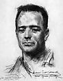 Astronaut Scott Carpenter, Everett Raymond Kinstler  American, Charcoal on board