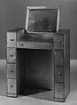 Vanity, Jules Bouy  American, born France, Wood, silver leaf, mirror