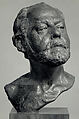 A Portrait of My Friend Robert C. Scull, William Crozier American, Bronze