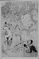 The Seven Deadly Sins, Marc Chagall (French (born former Russian Empire, now Belarus), Vitebsk 1887–1985 Saint-Paul-de-Vence), Prints a, b, c, e, g, h, j: etching and drypoint

Prints d, f: etching, drypoint, aquatint