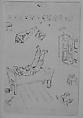 The Seven Deadly Sins, Marc Chagall (French (born former Russian Empire, now Belarus), Vitebsk 1887–1985 Saint-Paul-de-Vence), Prints a, b, c, e, g, h, j: etching and drypoint

Prints d, f: etching, drypoint, aquatint