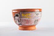 Grafitti Truck Bowl 1, Roberto Lugo American, Glazed ceramic, American