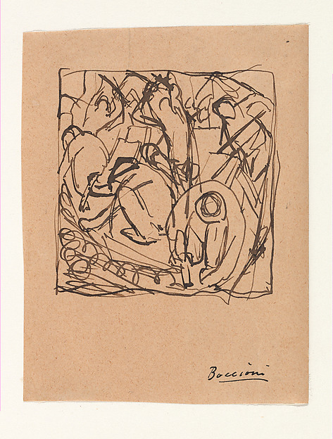 Composition Study for "The Street Pavers"