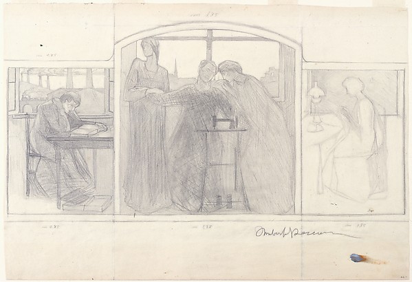 Study for "Homage to Mother"