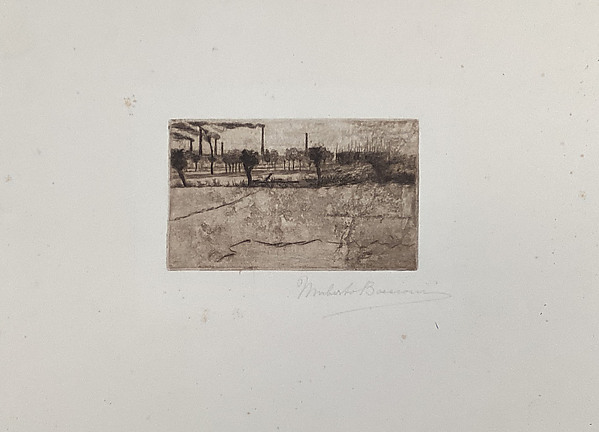Landscape with Industrial Plants