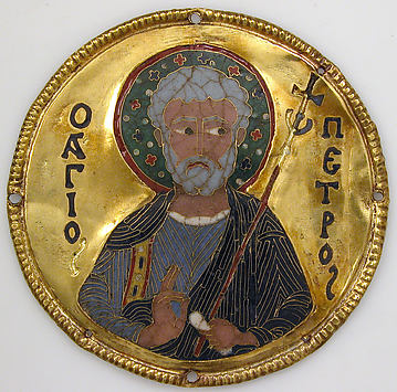 Image for Medallion with Saint Peter from an Icon Frame