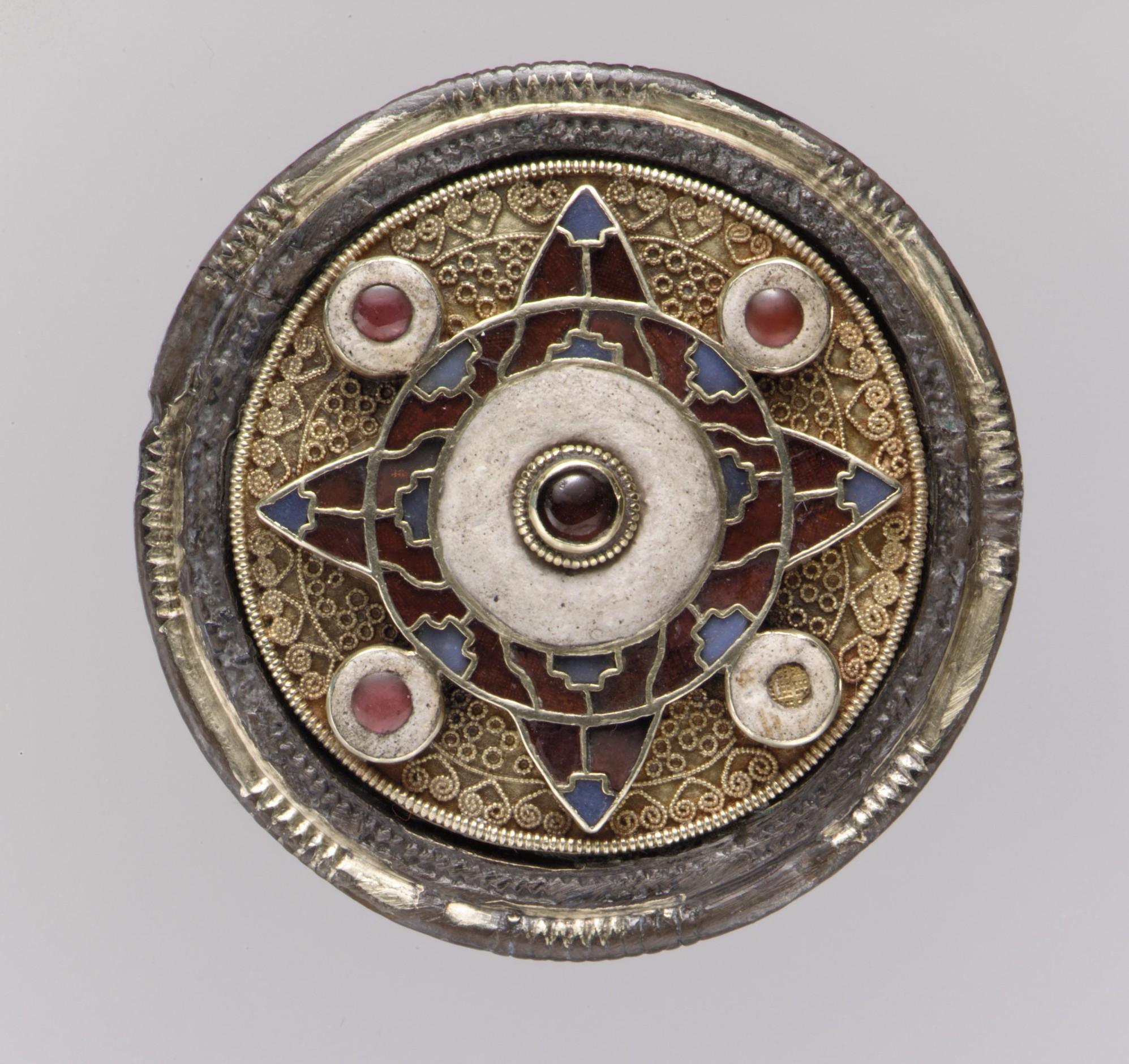 Disk Brooch, Anglo-Saxon