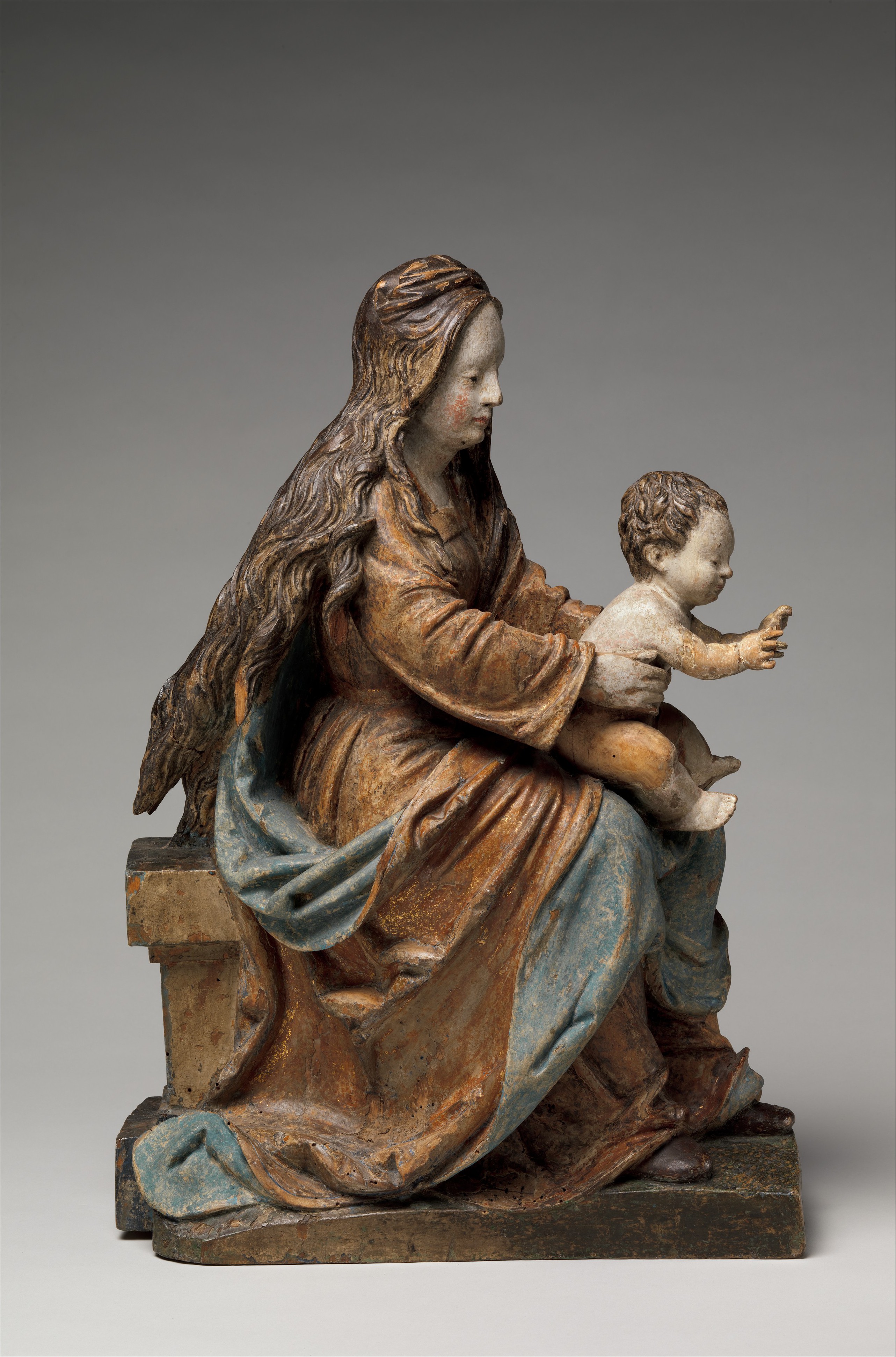 Mother and Child Adoration Sculpture Statue Signed and Numbered