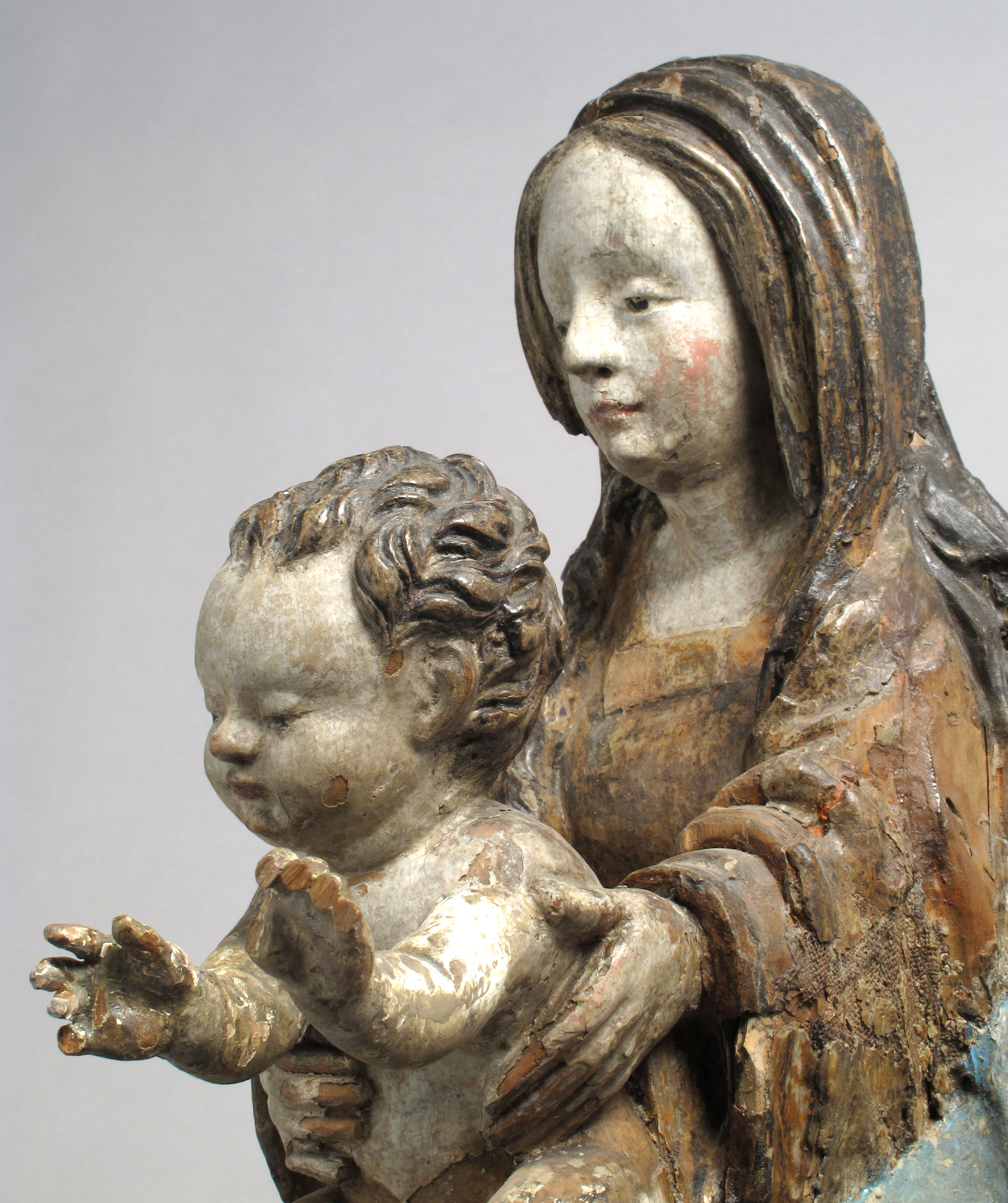 Mother and Child Adoration Sculpture Statue Signed and Numbered