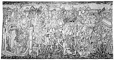 Episodes in the Story of the Vengeance of Our Lord, Wool warp, wool wefts with a few silk wefts, South Netherlandish