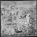The Triumph of Time over Fame, Wool warp;  wool and silk wefts, South Netherlandish
