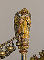 Crib of the Infant Jesus, Wood, polychromy, lead, silver-gilt, painted parchment, silk embroidery with seed pearls, gold thread, translucent enamels, South Netherlandish