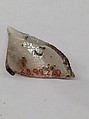 Fragment, Glass, ceramic, European or Middle Eastern