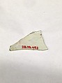 Fragment, Glass, ceramic, European or Middle Eastern