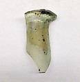 Fragment, Glass, ceramic, European or Middle Eastern