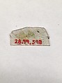 Fragment, Glass, ceramic, European or Middle Eastern