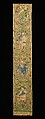 Orphrey, metal, silk, linen, British
