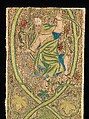 Orphrey, metal, silk, linen, British