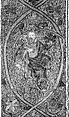 Orphrey, metal, silk, linen, British