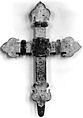 Processional Cross, Champlevé enamel, copper-gilt, Spanish