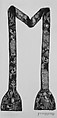 Stole with Various Saints, Silk & metal thread on velvet, British