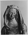 Bust of a Women, Stone, with paint and gilt, German