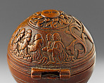 Prayer Bead of François du Puy, Boxwood, Netherlandish