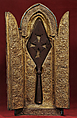Reliquary of the Holy Lance, Silver and silver-gilt on a wooden frame, gems, Armenian