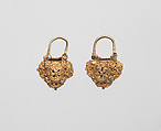 Basket Earring, Gold, Byzantine